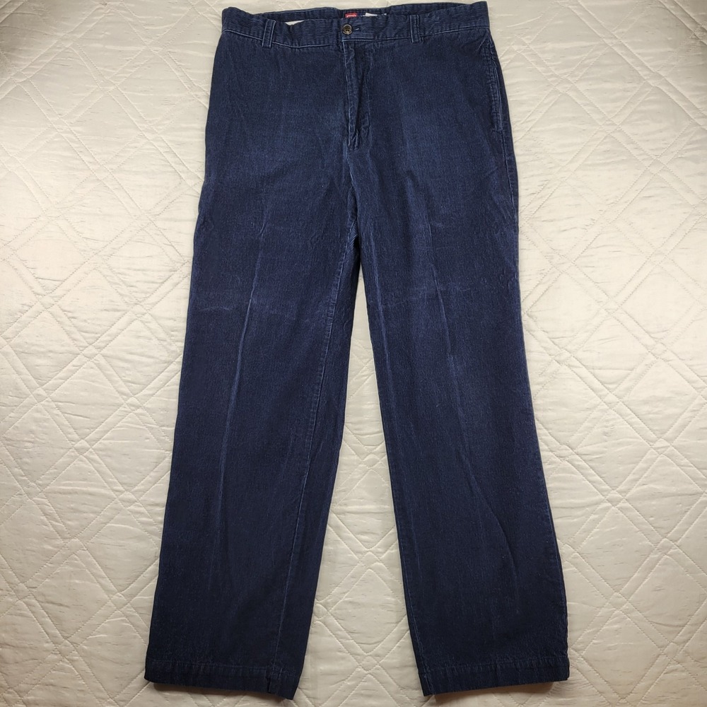 CHAPS dark blue corduroy pants size 36X32